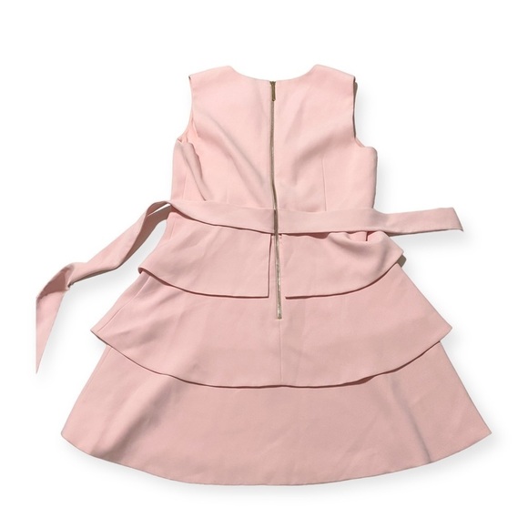 Ted Baker Reinah Sleeveless Tiered Pink Mini Dress Size 4(L) - Picture 11 of 16